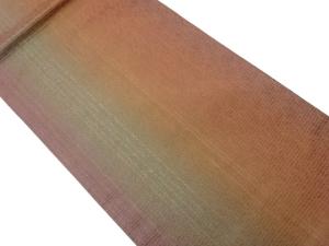 金通し変わり横段模様織出し袋帯